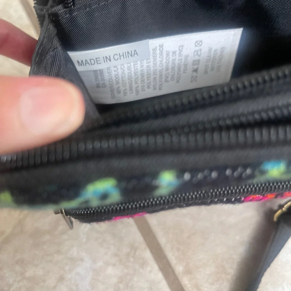 Pendleton Wool Sugar Skull Crossbody Bag dia de Los muertosEUC Wallet Organizer